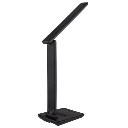 Globo - LED Dotykowa ściemnialna akumulatorowa lampa stołowa LED/5W/5V 2700/4000/6500K 1800 mAh czarna