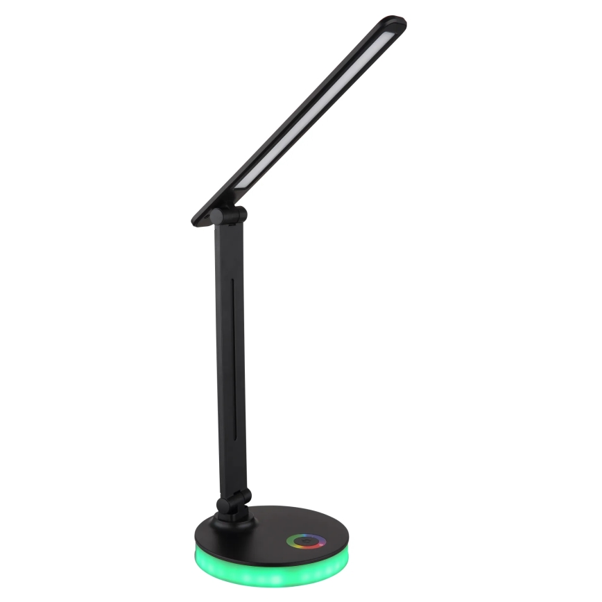 Globo - LED RGBW Ściemnialna dotykowa lampa stołowa LED/5W/230V + LED/2W 2700K/4000K/6500K czarny