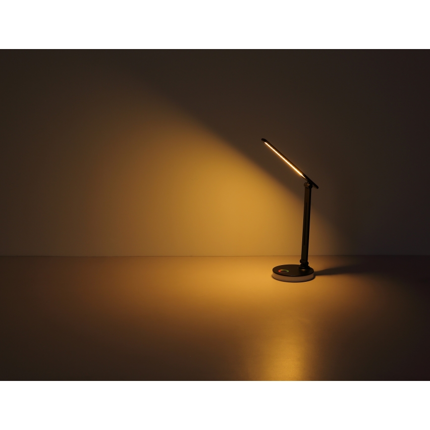 Globo - LED RGBW Ściemnialna dotykowa lampa stołowa LED/5W/230V + LED/2W 2700K/4000K/6500K biały