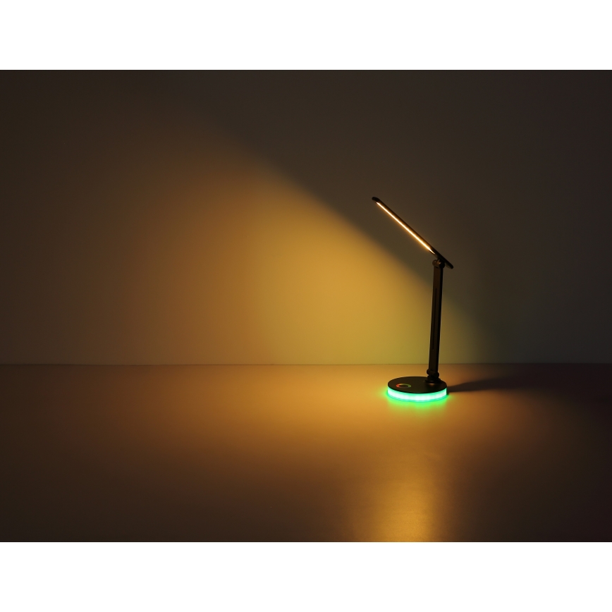 Globo - LED RGBW Ściemnialna dotykowa lampa stołowa LED/5W/230V + LED/2W 2700K/4000K/6500K biały