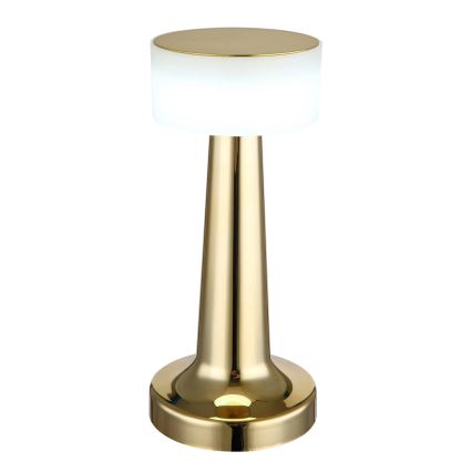Globo - LED Ściemnialna dotykowa lampa stołowa LED/1W/3,7V 2700K/4000K/6500K 800 mAh USB złota