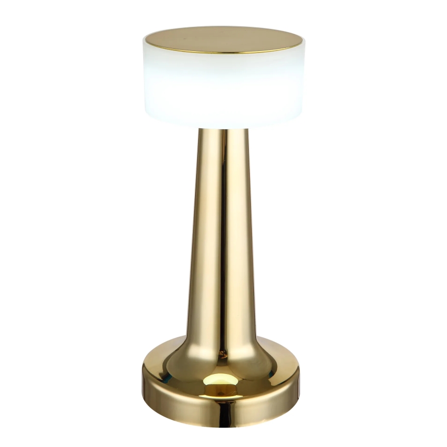 Globo - LED Ściemnialna dotykowa lampa stołowa LED/1W/3,7V 2700K/4000K/6500K 800 mAh USB złota