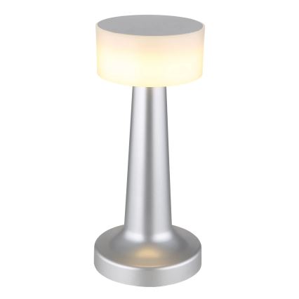 Globo - LED Ściemnialna dotykowa lampa stołowa LED/1W/3,7V 2700K/4000K/6500K 800 mAh USB matowy chrom