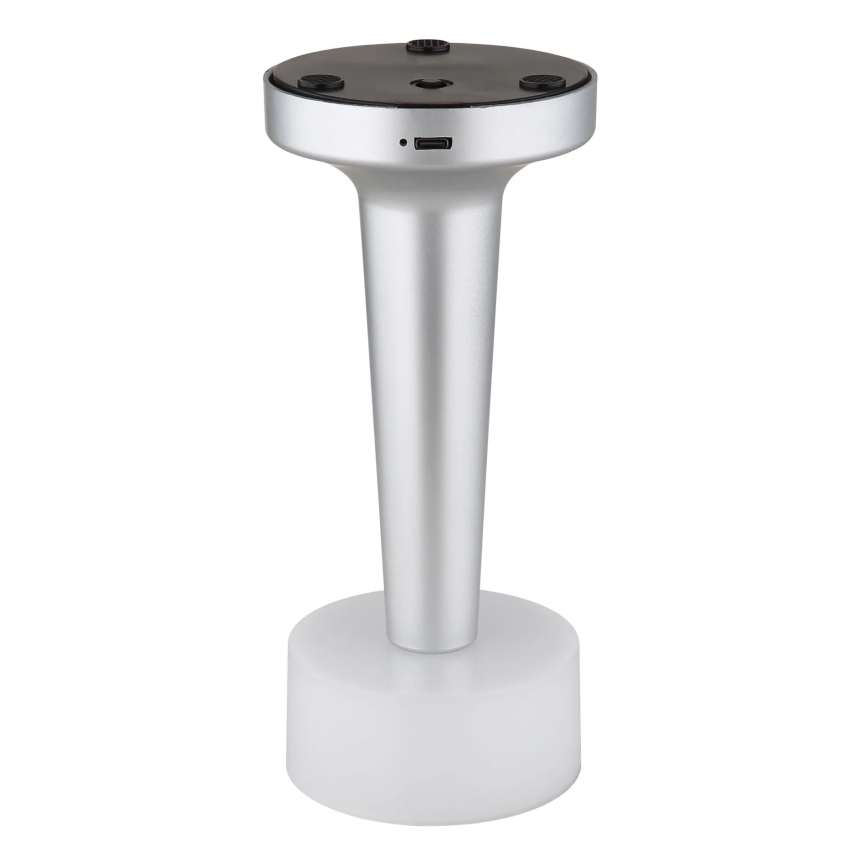 Globo - LED Ściemnialna dotykowa lampa stołowa LED/1W/3,7V 2700K/4000K/6500K 800 mAh USB matowy chrom