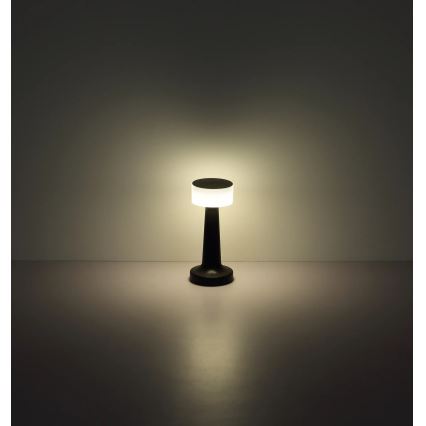 Globo - LED Ściemnialna dotykowa lampa stołowa LED/1W/3,7V 2700K/4000K/6500K 800 mAh USB czarna