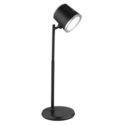 Globo - LED Ściemnialna dotykowa lampa stołowa 4w1 LED/6W/3,7V 3000K/4000K/6500K 1500 mAh USB czarna