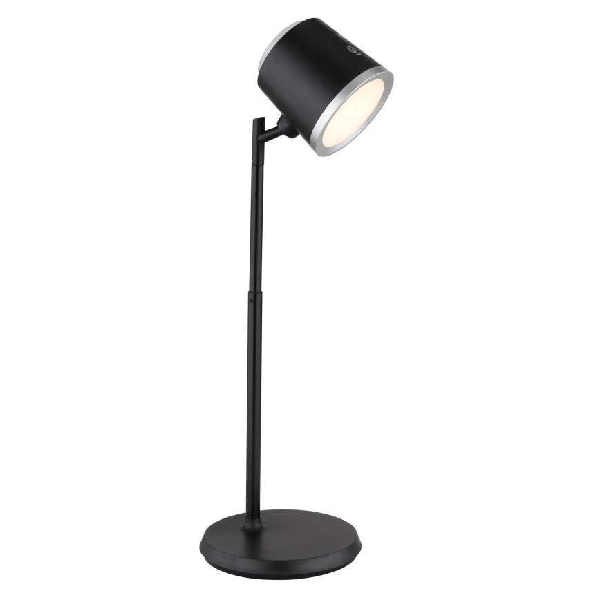 Globo - LED Ściemnialna dotykowa lampa stołowa 4w1 LED/6W/3,7V 3000K/4000K/6500K 1500 mAh USB czarna