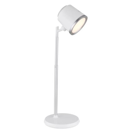 Globo - LED dotykowa lampa stołowa 4w1 ściemnialna LED/6W/3,7V 3000K/4000K/6500K 1500 mAh USB biała