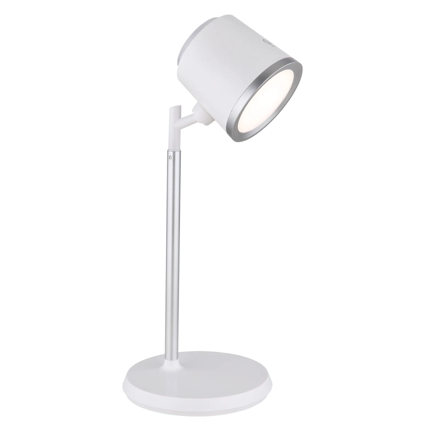 Globo - LED dotykowa lampa stołowa 4w1 ściemnialna LED/6W/3,7V 3000K/4000K/6500K 1500 mAh USB biała