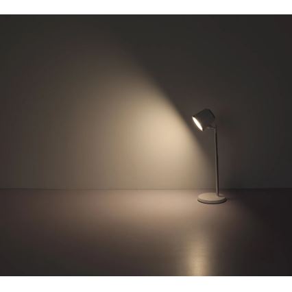 Globo - LED Ściemnialna dotykowa lampa stołowa 4w1 LED/6W/3,7V 3000K/4000K/6500K 1500 mAh USB biała