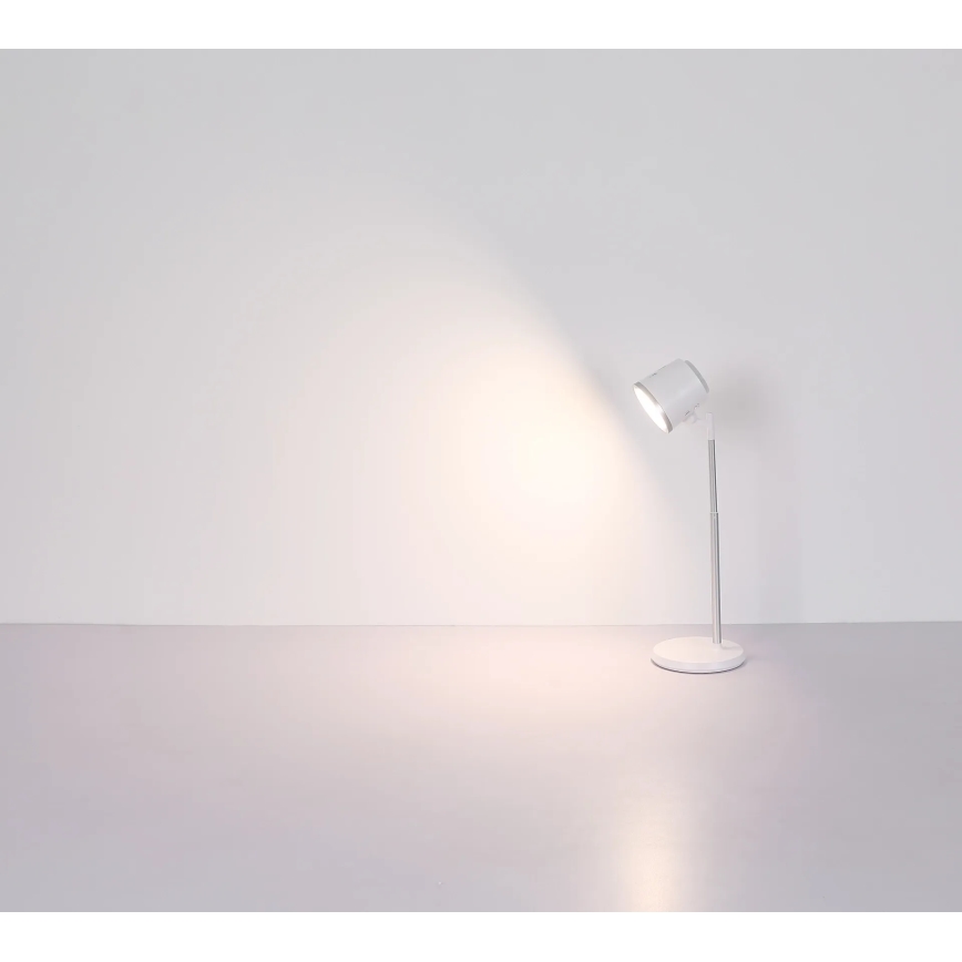 Globo - LED Ściemnialna dotykowa lampa stołowa 4w1 LED/6W/3,7V 3000K/4000K/6500K 1500 mAh USB biała