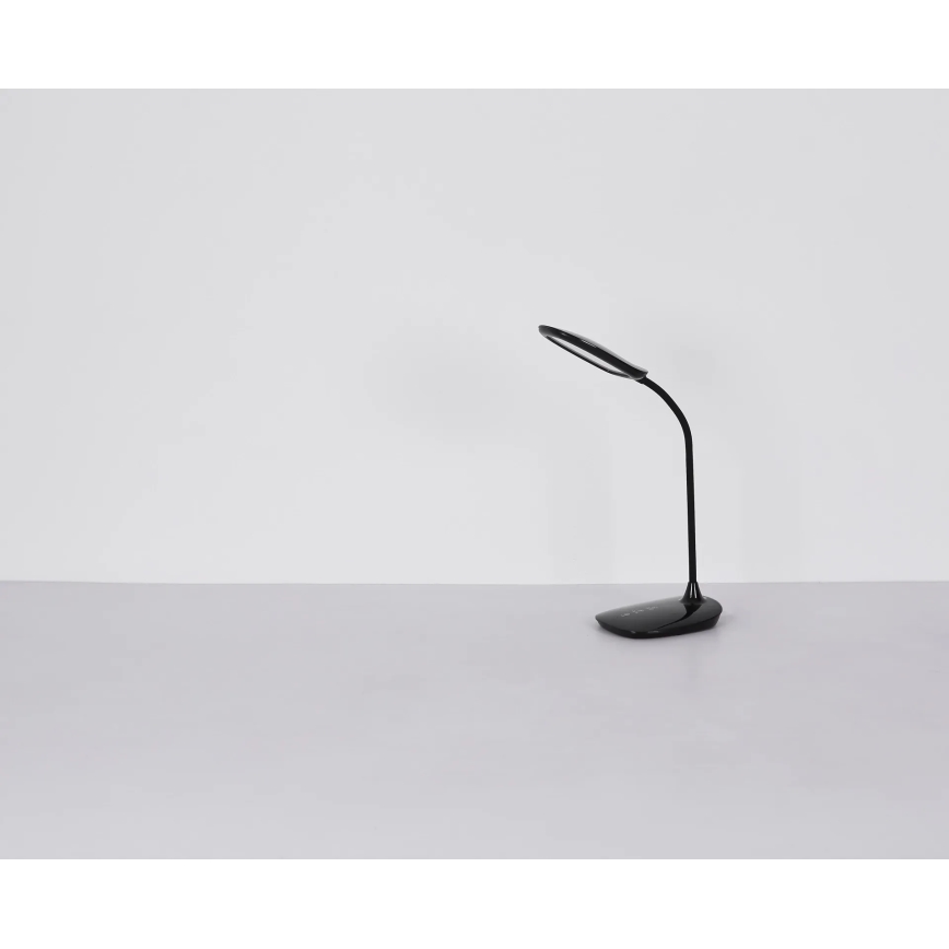 Globo - LED Ściemnialna dotykowa lampa stołowa LED/9W/230V 3000K/4000K/6500K CRI 90 czarna