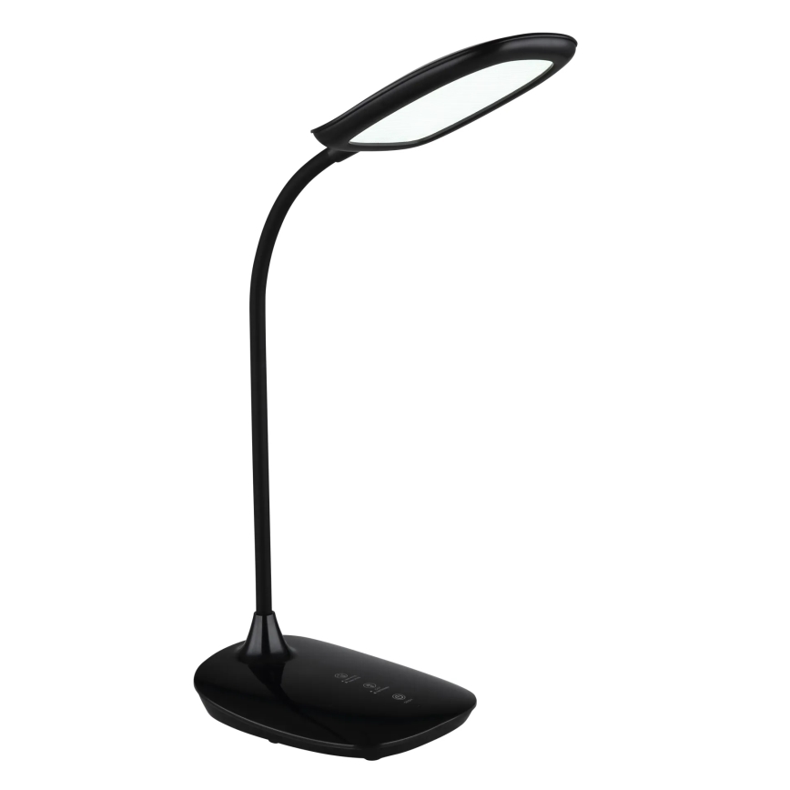 Globo - LED Ściemnialna dotykowa lampa stołowa LED/9W/230V 3000K/4000K/6500K CRI 90 czarna