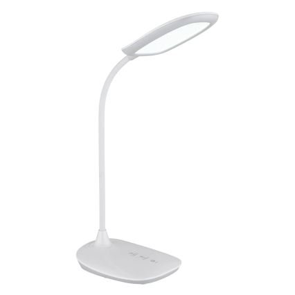 Globo - LED Ściemnialna dotykowa lampa stołowa LED/9W/230V 3000K/4000K/6500K CRI 90 biała