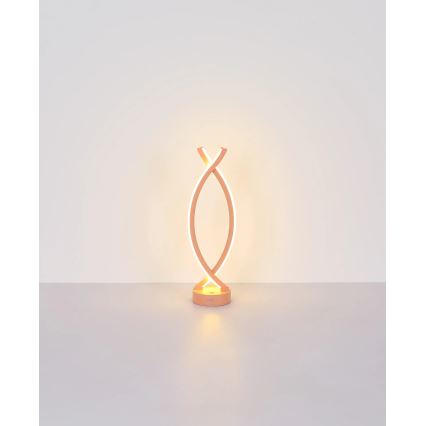 Globo - LED Ściemnialna dotykowa lampa stołowa LED/1W/3,7V 3000K 1800 mAh USB różowa