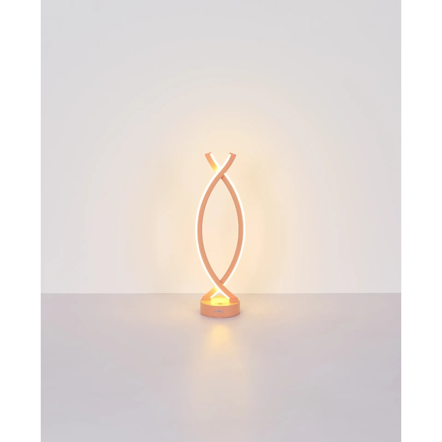 Globo - LED Ściemnialna dotykowa lampa stołowa LED/1W/3,7V 3000K 1800 mAh USB różowa