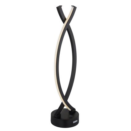 Globo - LED Ściemnialna dotykowa lampa stołowa LED/1W/3,7V 3000K 1800 mAh USB czarna