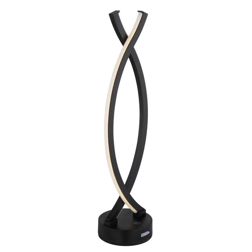 Globo - LED Ściemnialna dotykowa lampa stołowa LED/1W/3,7V 3000K 1800 mAh USB czarna