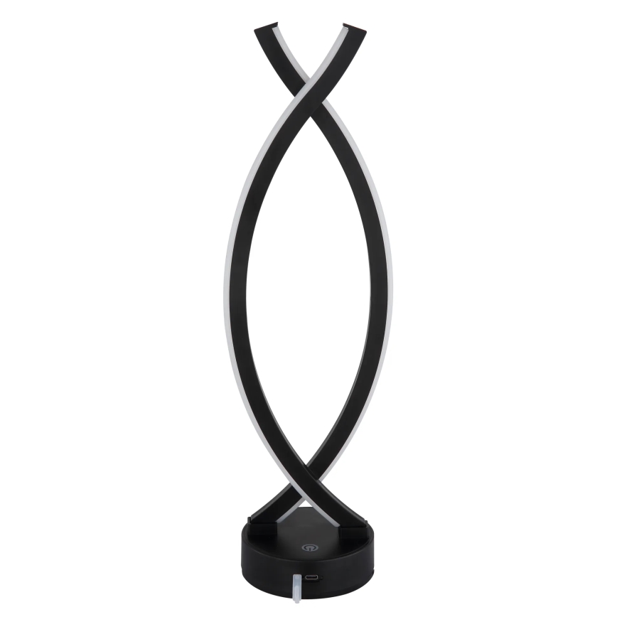 Globo - LED Ściemnialna dotykowa lampa stołowa LED/1W/3,7V 3000K 1800 mAh USB czarna