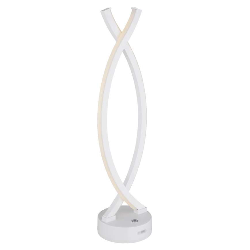 Globo - LED Ściemnialna dotykowa lampa stołowa LED/1W/3,7V 3000K 1800 mAh USB biała
