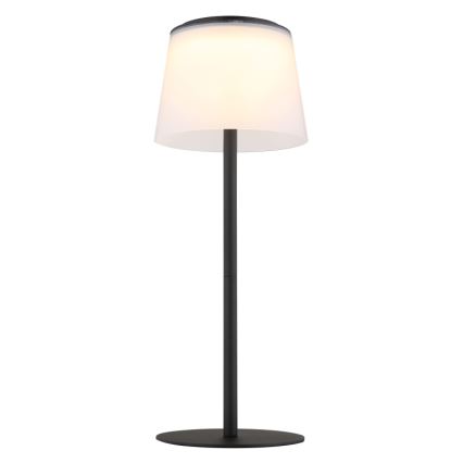 Globo - LED zewnętrzna lampa stołowa z dotykowym ściemniaczem LED/1,8W/5V IP44 1800 mAh czarna/biała