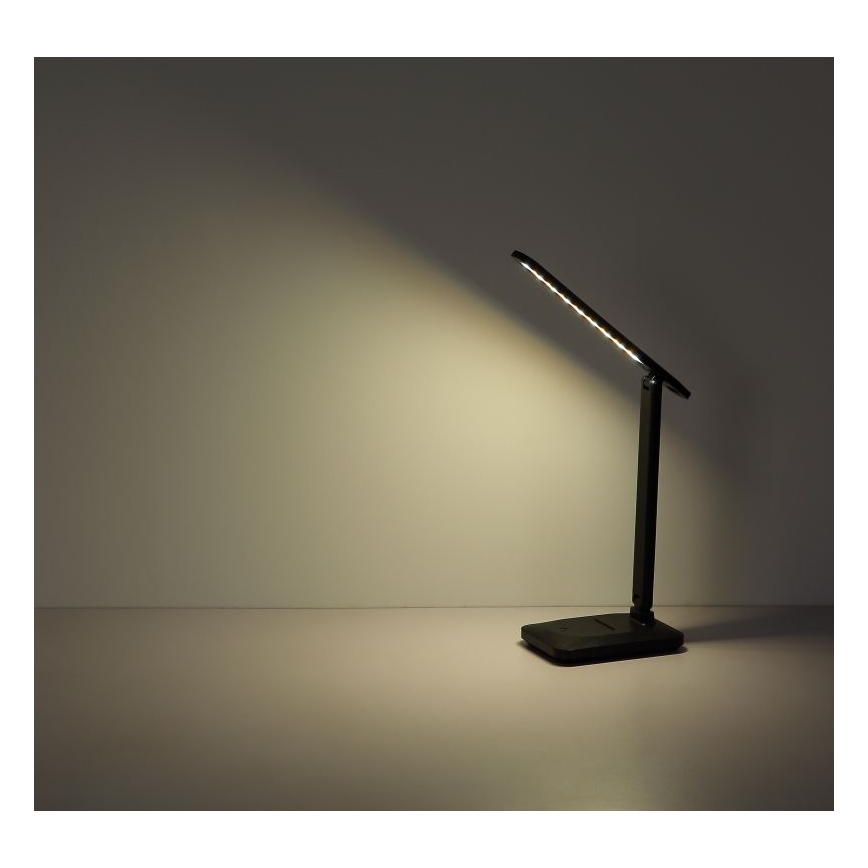Globo - LED Ściemnialna dotykowa lampa stołowa LED/3W/5V 2800/4000/6500K 1800 mAh czarna