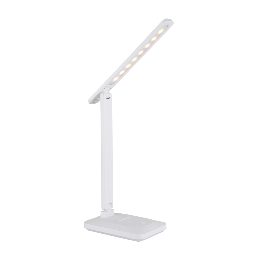 Globo - LED dotykowa lampka biurkowa z regulacją jasności, ładowalna LED/3W/5V 2800/4000/6500K 1800 mAh biała