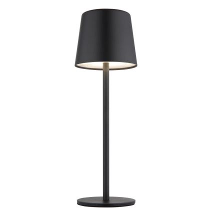 Globo - LED Ściemnialna zewnętrzna dotykowa lampa stołowa LED/2W/5V 3000/4000/6000K 2200 mAh IP44 czarna