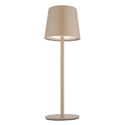 Globo - LED Ściemnialna zewnętrzna dotykowa lampa stołowa LED/2W/5V 3000/4000/6000K 2200 mAh IP44 kremowa