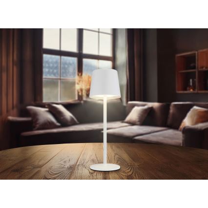 Globo - LED regulowana dotykowa lampa stołowa na zewnątrz LED/2W/5V 3000/4000/6000K 2200 mAh IP44 biała