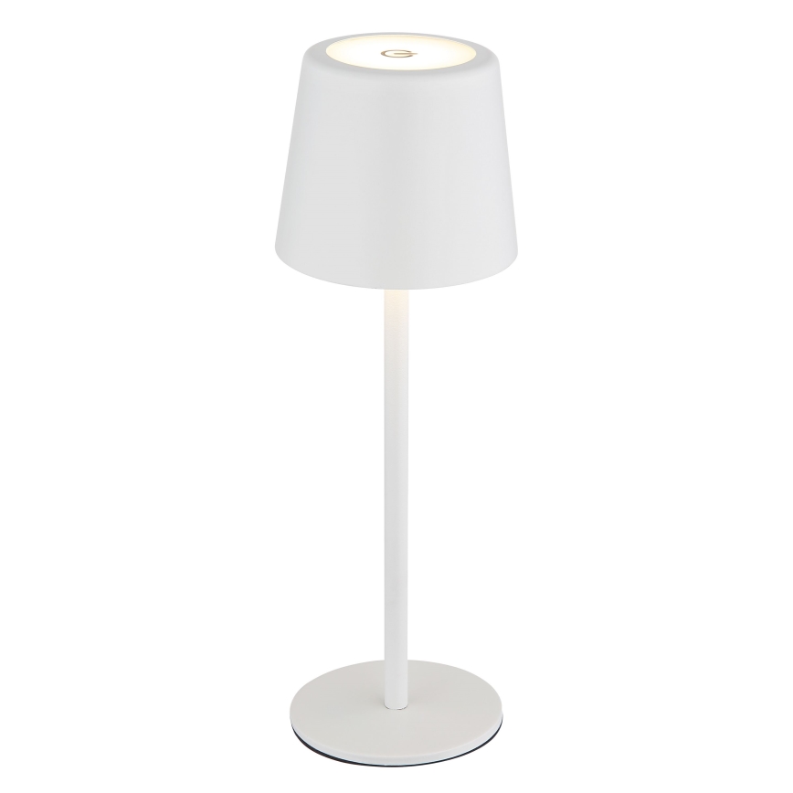 Globo - LED regulowana dotykowa lampa stołowa na zewnątrz LED/2W/5V 3000/4000/6000K 2200 mAh IP44 biała