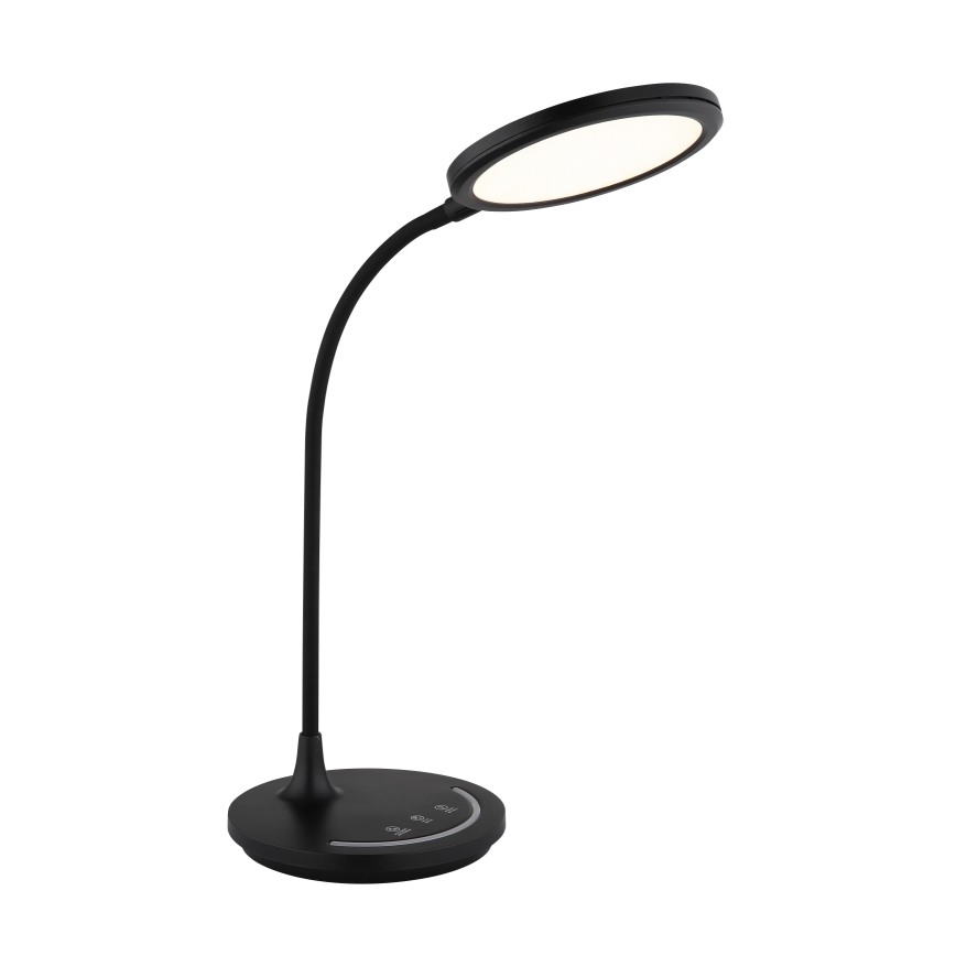 Globo - LED Ściemnialna elastyczna dotykowa lampa stołowa LED/12W/230V 3000/4000/6500K CRI 90 czarna
