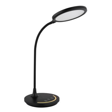 Globo - LED Ściemnialna elastyczna dotykowa lampa stołowa LED/12W/230V 3000/4000/6500K CRI 90 czarna