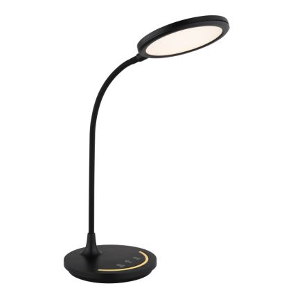 Globo - LED Ściemnialna elastyczna dotykowa lampa stołowa LED/12W/230V 3000/4000/6500K CRI 90 czarna