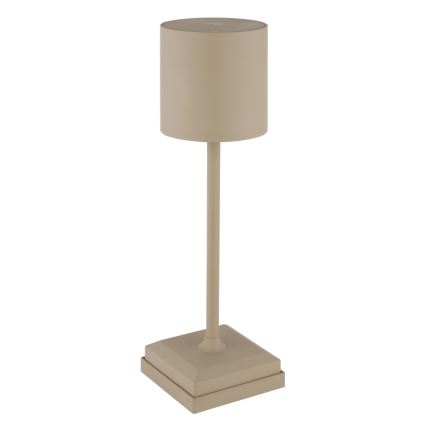 Globo - LED ściemnialna dotykowa ładowalna lampa stołowa LED/1,5W/5V 2200 mAh beżowa