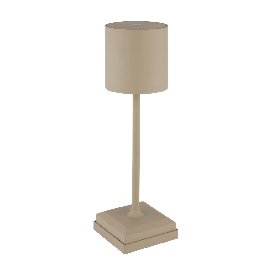 Globo - LED ściemnialna dotykowa ładowalna lampa stołowa LED/1,5W/5V 2200 mAh beżowa