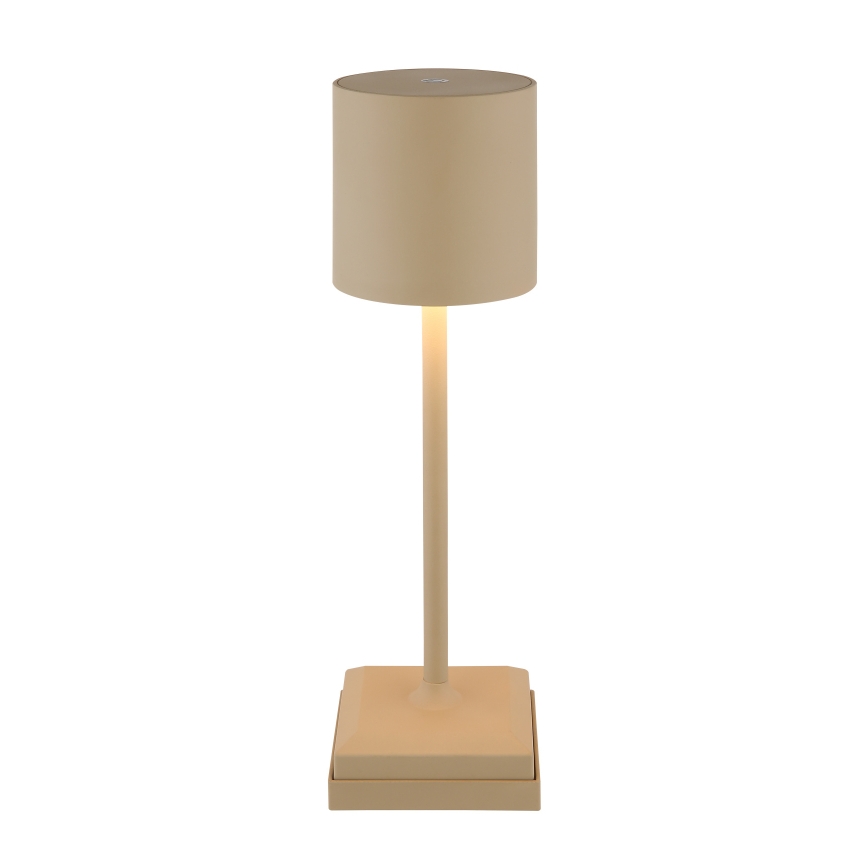 Globo - LED ściemnialna dotykowa ładowalna lampa stołowa LED/1,5W/5V 2200 mAh beżowa