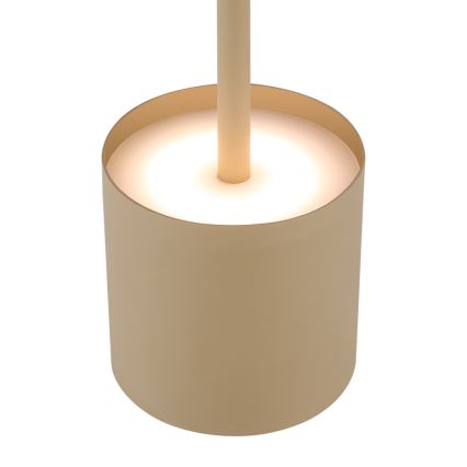Globo - LED ściemnialna dotykowa ładowalna lampa stołowa LED/1,5W/5V 2200 mAh beżowa