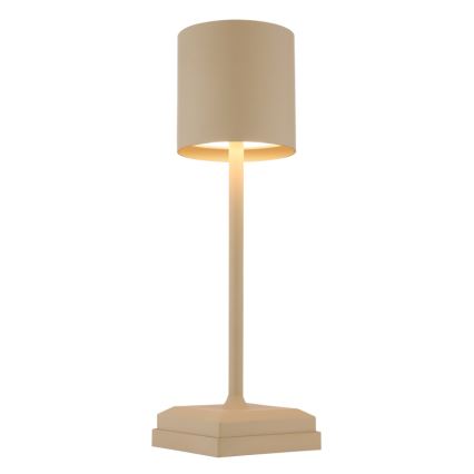 Globo - LED ściemnialna dotykowa ładowalna lampa stołowa LED/1,5W/5V 2200 mAh beżowa
