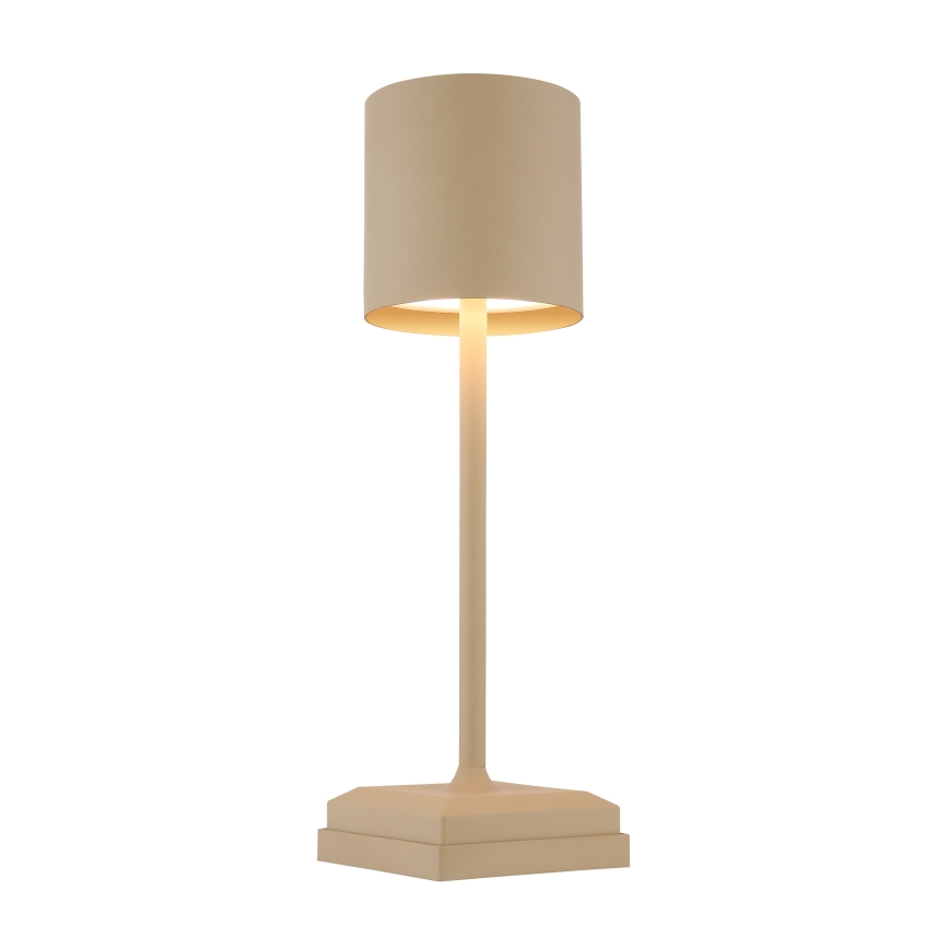 Globo - LED ściemnialna dotykowa ładowalna lampa stołowa LED/1,5W/5V 2200 mAh beżowa