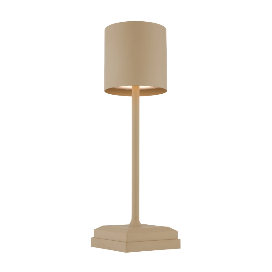 Globo - LED ściemnialna dotykowa ładowalna lampa stołowa LED/1,5W/5V 2200 mAh beżowa