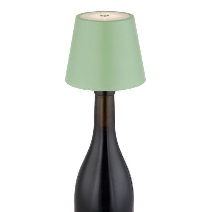Globo - LED ściemnialna dotykowa ładowalna zewnętrzna lampa stołowa 3 w 1 LED/3W/5V 3000/4000/5000K IP54 1800 mAh zielona