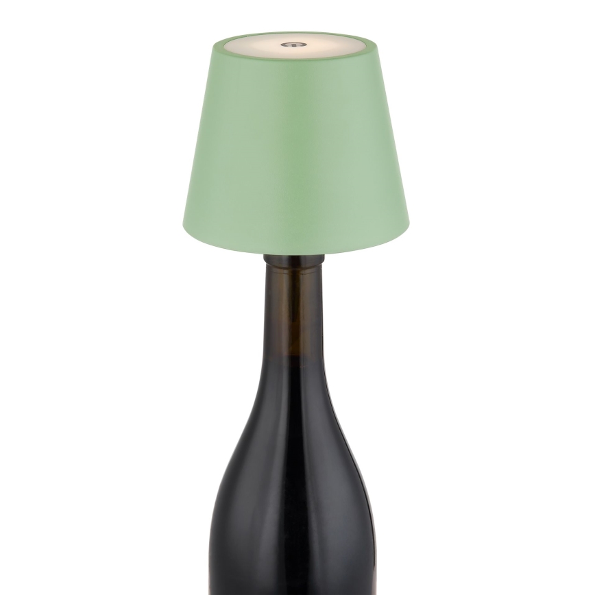 Globo - LED ściemnialna dotykowa ładowalna zewnętrzna lampa stołowa 3 w 1 LED/3W/5V 3000/4000/5000K IP54 1800 mAh zielona