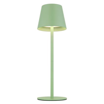 Globo - LED ściemnialna dotykowa ładowalna zewnętrzna lampa stołowa 3 w 1 LED/3W/5V 3000/4000/5000K IP54 1800 mAh zielona