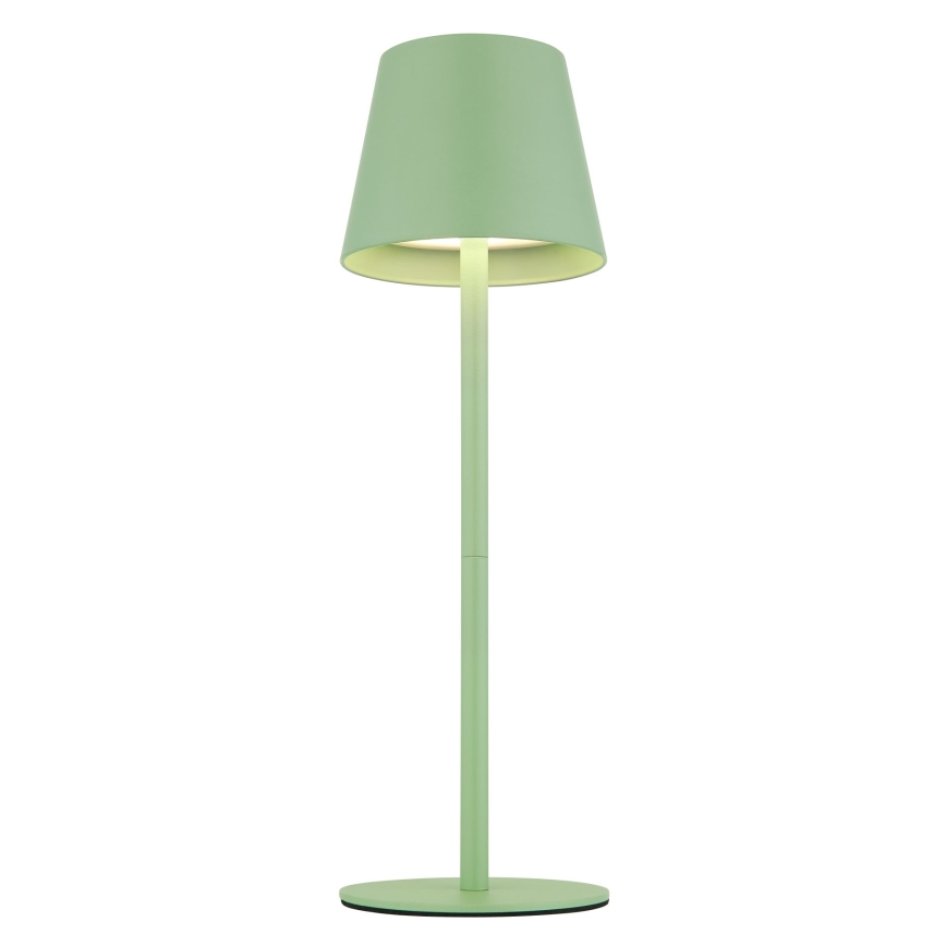 Globo - LED ściemnialna dotykowa ładowalna zewnętrzna lampa stołowa 3 w 1 LED/3W/5V 3000/4000/5000K IP54 1800 mAh zielona