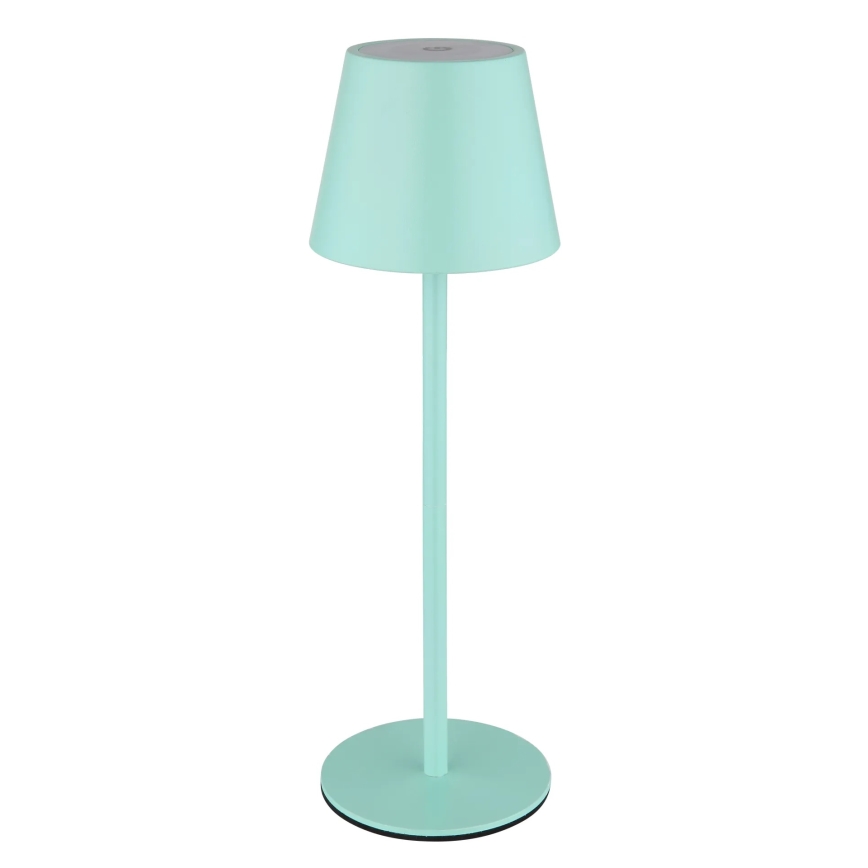 Globo - 3 w 1 zewnętrzna lampa stołowa LED, ściemnialna, dotykowa, ładowalna LED/3W/5V 3000/4000/5000K IP54 1800 mAh miętowozielona
