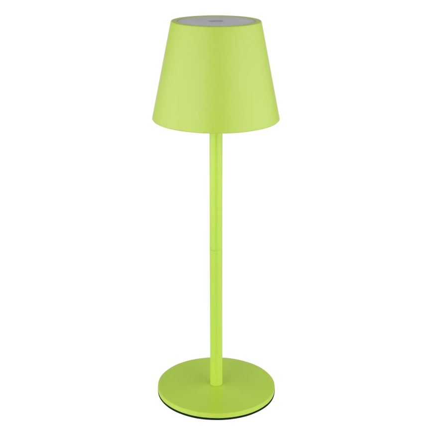 Globo - LED ściemnialna dotykowa ładowalna zewnętrzna lampa stołowa 3w1 LED/3W/5V 3000/4000/5000K IP54 1800 mAh zielona