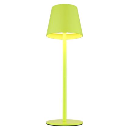 Globo - LED ściemnialna dotykowa ładowalna zewnętrzna lampa stołowa 3w1 LED/3W/5V 3000/4000/5000K IP54 1800 mAh zielona