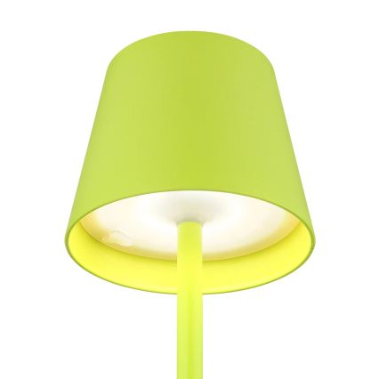 Globo - LED ściemnialna dotykowa ładowalna zewnętrzna lampa stołowa 3w1 LED/3W/5V 3000/4000/5000K IP54 1800 mAh zielona