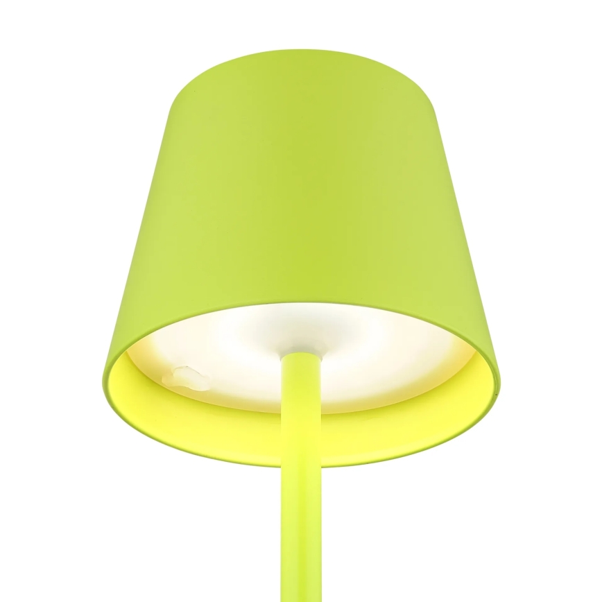 Globo - LED ściemnialna dotykowa ładowalna zewnętrzna lampa stołowa 3w1 LED/3W/5V 3000/4000/5000K IP54 1800 mAh zielona